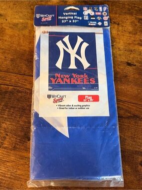 WinCraft NEW-Old New York Yankees Blue Vertical Hanging Flag